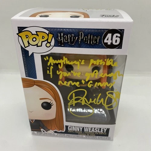Bonnie Wright signed pop funko JSA COA autographed Harry Potter Ginny With Name