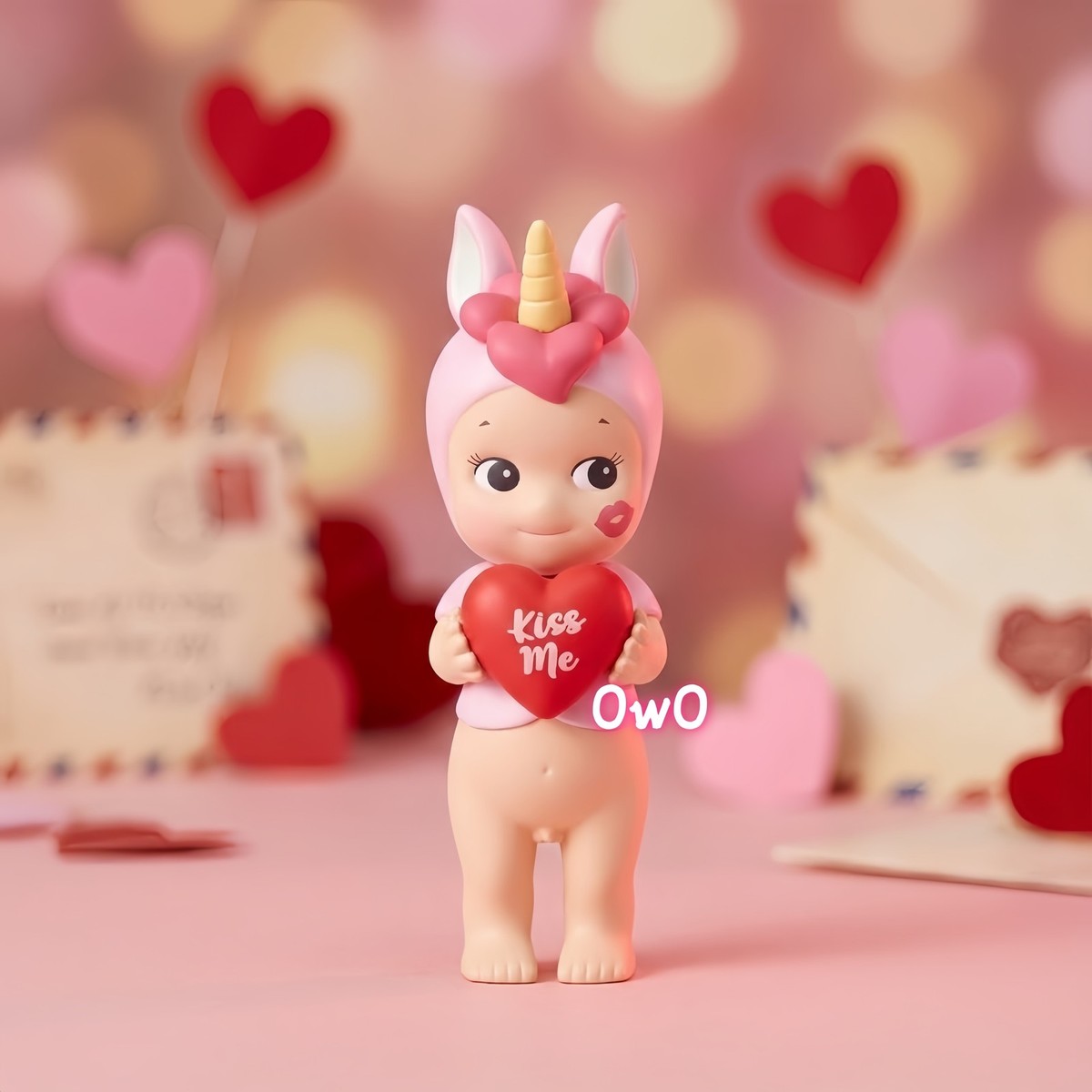 Sonny Angel Message of Love 2022 Secret Unicorn Kiss Me Red Heart