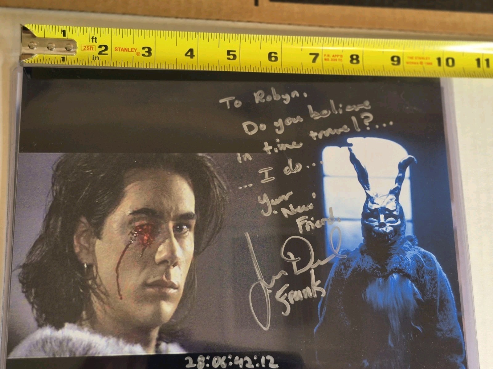 JAMES DUVAL Signed 8x10 Photo Donnie Darko Frank Autographed