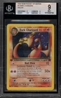 Pokemon Dark Charizard Team Rocket 1st Edition Holo Rare #4 BGS 9 Mint