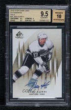 2013-14 SP Game Used Edition Gold Jari Kurri #55 BGS 9.5 GEM MINT Auto HOF 4lz