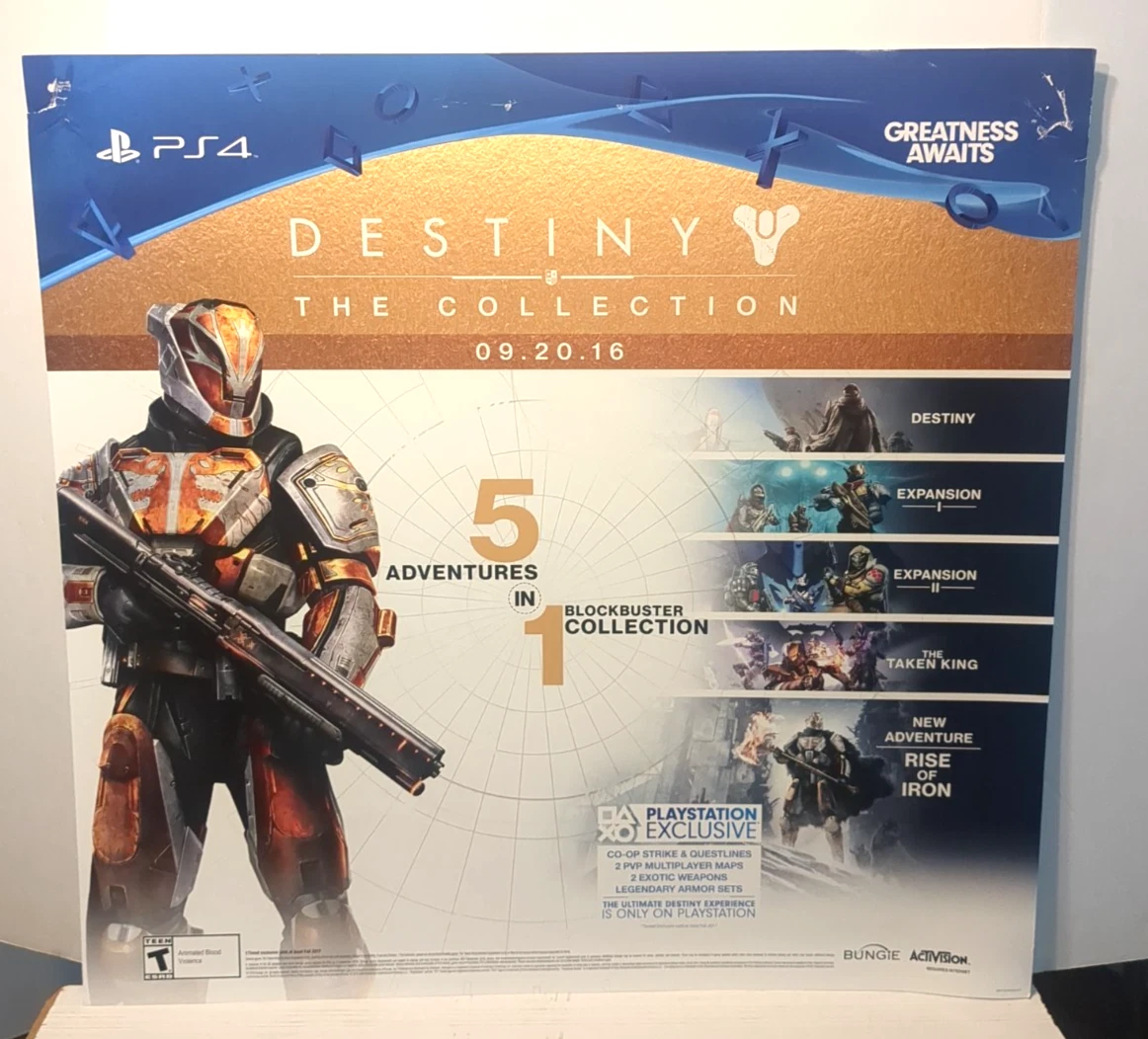 Bungie Destiny 開発チーム直筆サイン入りポスター Destiny 2 Bungie Destiny 開発チーム直筆サイン入りポスター Destiny 2