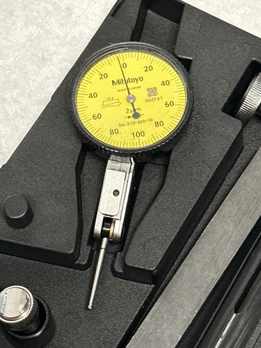 Mitutoyo 513-405-10T - Horizontal Dial Test Indicator .02mm, 0.002mm Grad