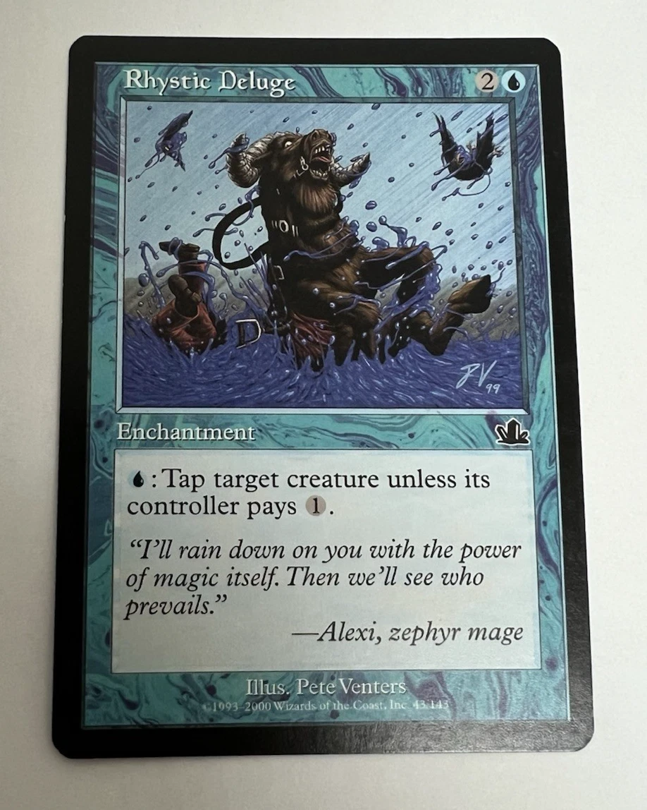 Magic: the Gathering 预言蓝色一般个人收藏卡游戏卡| eBay