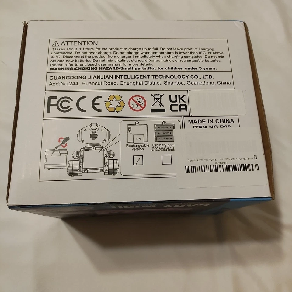 JRC Cady Wish 2.4G Intelligent Interactive Remote Control Robot New Sealed Box - Image 2 of 4