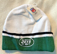 NEW YORK JETS WINTER HAT BEANIE NFL TEAM APPAREL NEW WITH TAGS NWT