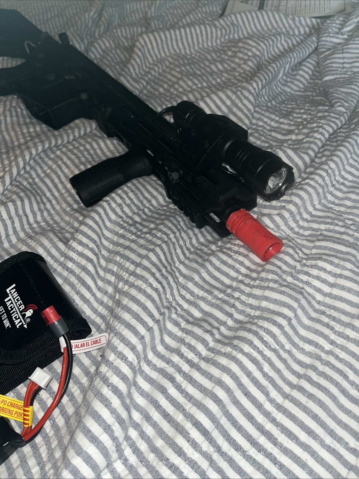 Arcturus LWT MK1 11.1v LiPo Battery 2 Mags Feyachi Flashlight Accessories Used