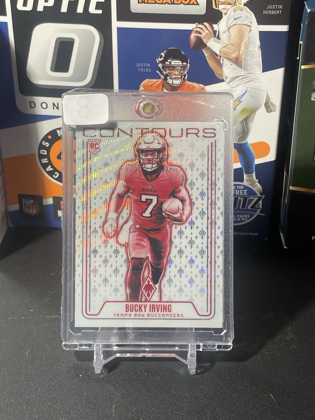 2024 Panini Phoenix Bucky Irving Contours Rookie Wave