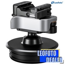 Leofoto MAB-100 Rapid-Lock Ball Head with bowl adapter for 100mm s