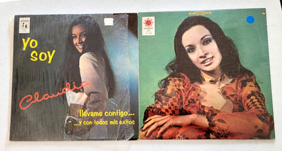 Lote:Claudia de Colombia 2 vinilos(Brand New&EX)(Ver notas y fotos)1972/1973.
