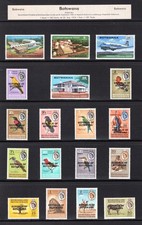 Botswana Slg. von 1968-1970 kpl. MiNr. 1-70 postfrisch (C3318