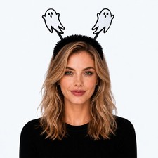 Ghost Headband, Halloween Hair Accessories with Plastic, Halloween Costumes, ...