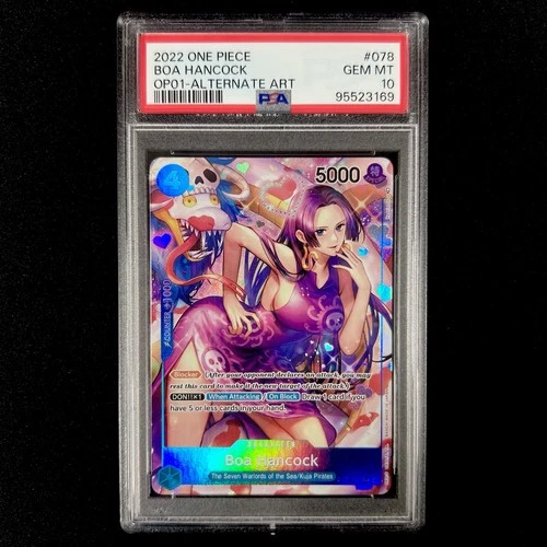 PSA 10 Boa Hancock (Parallel) OP01-078 Romance Dawn Foil