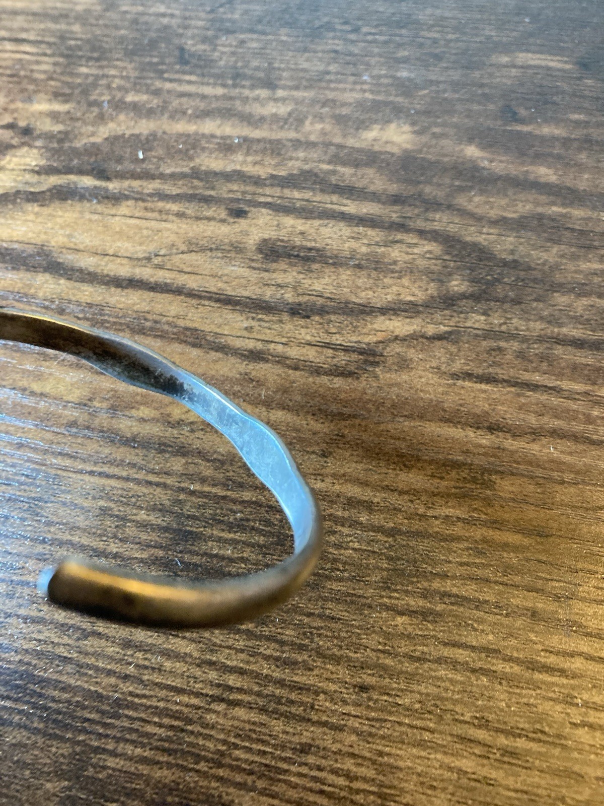 Thin Solid Sterling Silver 925 Bracelet .6 Oz CA … - image 4