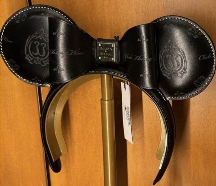 Member Exclusive Club 33 NEW Dooney & Bourke Ears Headband RARE