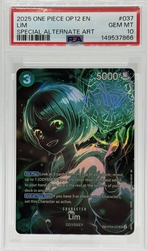 Lim (SP) OP09-037 Legacy of the Master Foil PSA 10