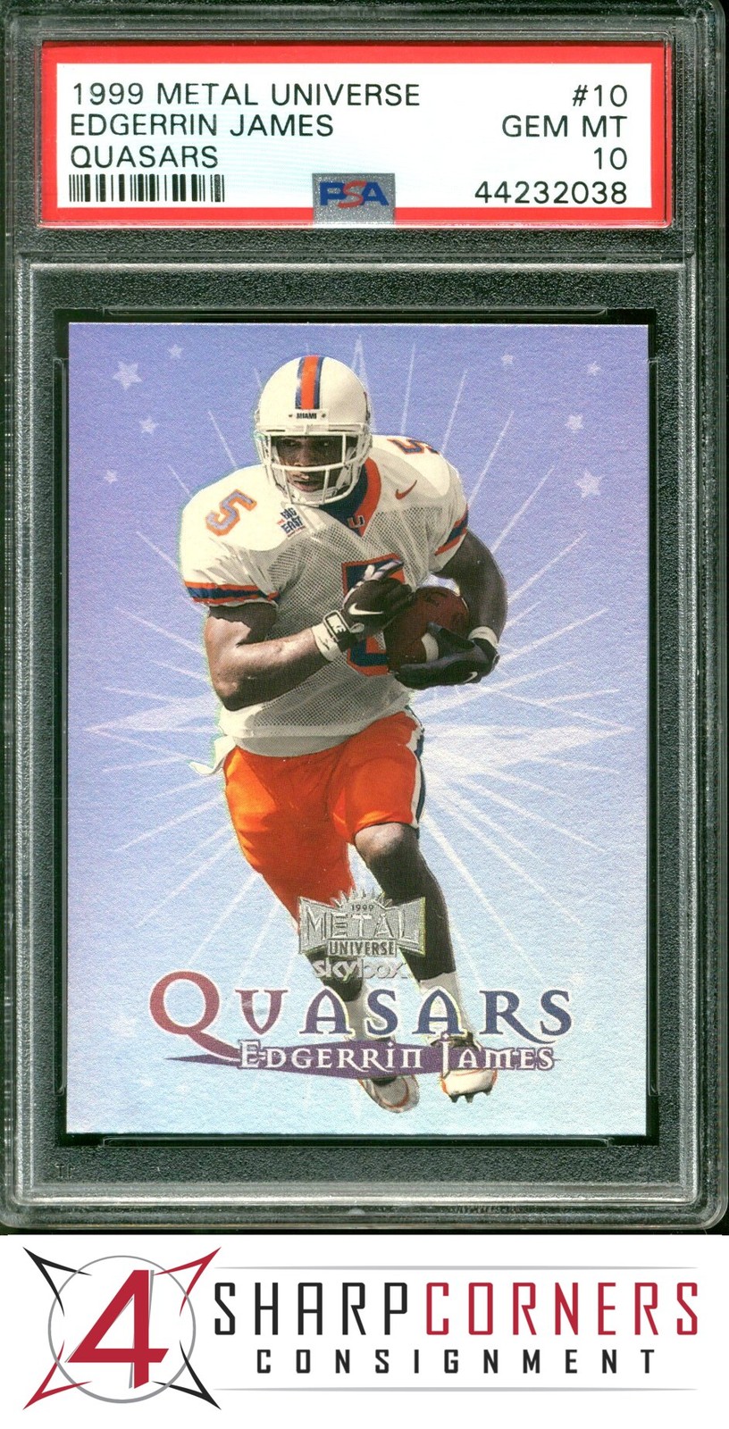 Edgerrin James Metal Universe Quasars #10 Quasars