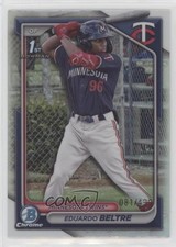 2024 Bowman Chrome Prospects Refractor 81/499 Eduardo Beltre #BCP-170 0nr3