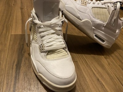 Jordan 4  Pure Money ( White Out Some Spots ) Good Cond !!!! Sz 12