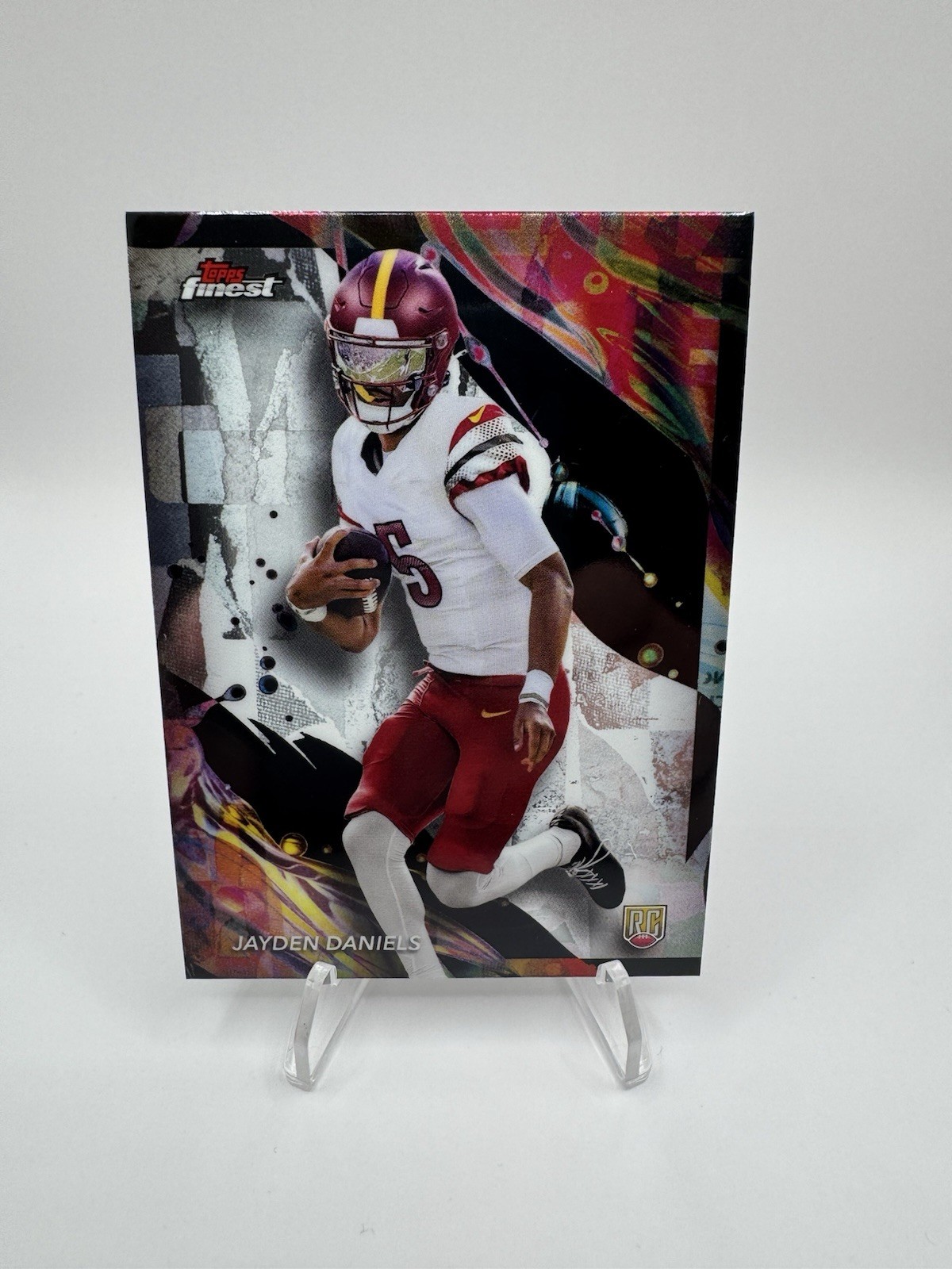 2024 Topps Finest - Uncommon Jayden Daniels #167 (RC)