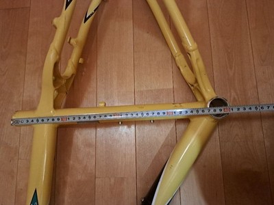 Yeti ARC 1999 Freme Set w/ Judy SL Fork AS-IS Junk MTB 26in yellow
