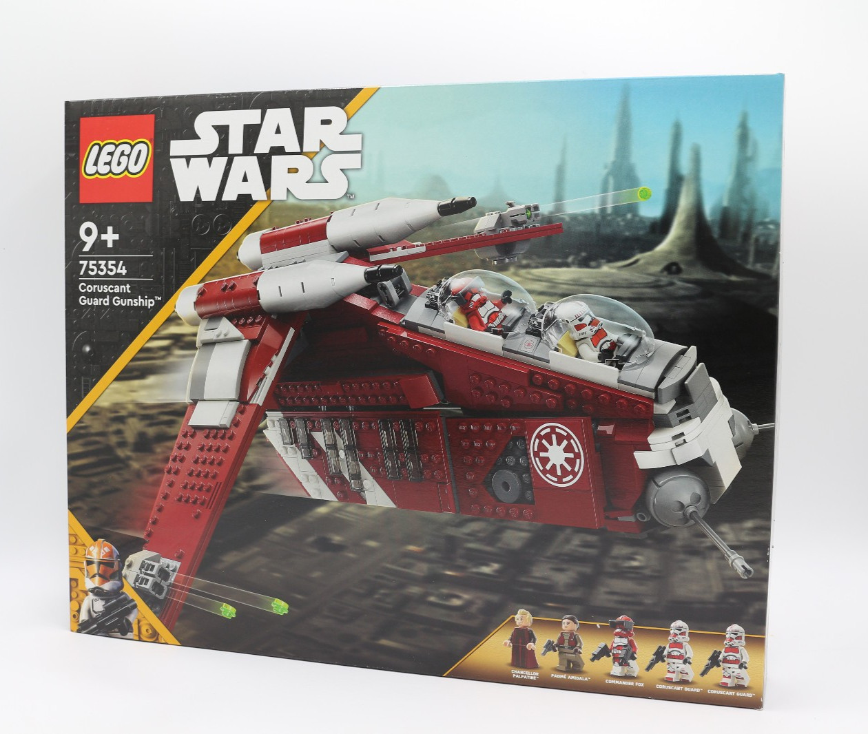 Canonnière de Coruscant LEGO 75354 maquette pour exposition salon de 37cm