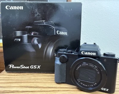 Canon PowerShot G5 X Digital Cameras with CMOS Sensor for Sale