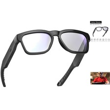 Luxury OhO Smart Glasses: Bluetooth Speaker with UV Protection  Open Ear Design