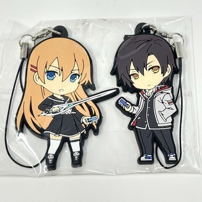 Tokyo Xanadu Kou Tokisaka Asuka Hiiragi Rubber Strap Keychain Nihon Falcom