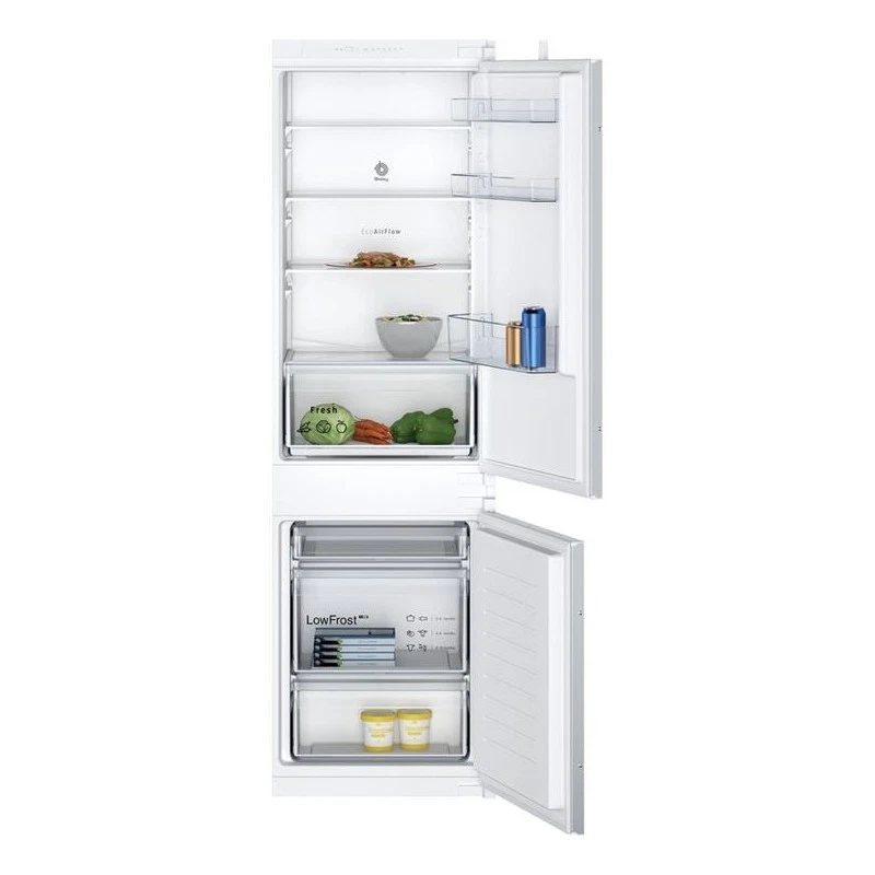 Integrierbarer Kombi-Kühlschrank BALAY 3KIE711S Weiß267 Liter 117x56cm