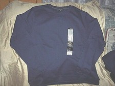 Mens XL Sweatshirt Fleece Sweatshirt Blue Fleece Shirt Winter Shirt Pullover XL