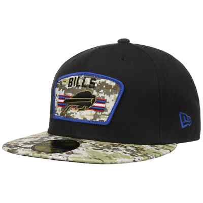 NEW ERA 59Fifty Buffalo Bills Cap Basecap Baseballcap Flat Brim Fitted