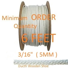  3/16” (5MM) By the Foot Wood Stove Door Gasket, Round Fiberglass Rope Seal 