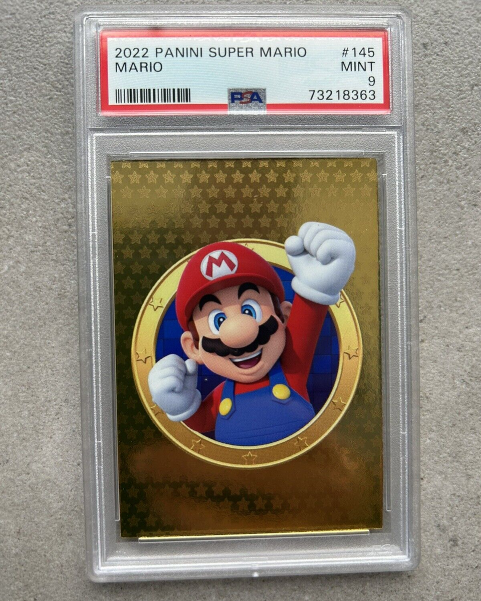 マリオカード 2022 Panini Super Gold Mario Card #145 (PSA 9) | eBay