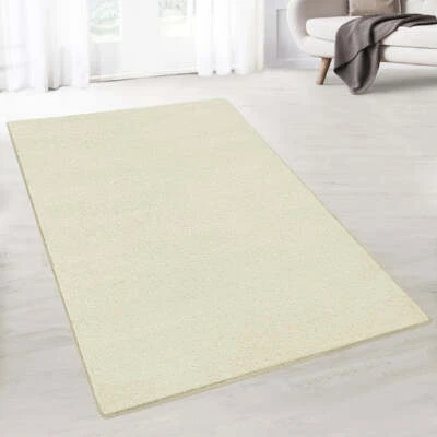Moderne Läufer Creme Teppich Dynasty Flur Diele Breite 50, 60, 70, 80, 90,100cm - Bild 1 von 4