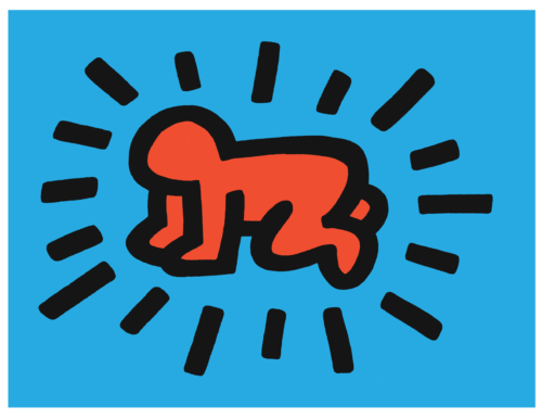 Keith Haring RADIANT BABY Blue 11x14 Giclee Pop Art Print **SUPER SALE - Picture 1 of 3
