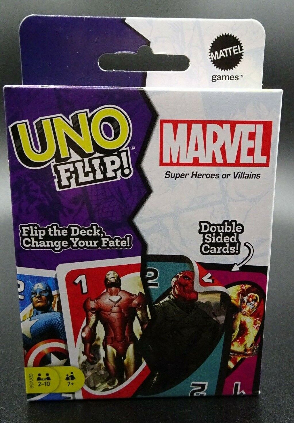 UNO Jogo de cartas Flip, Mattel, Multicolor 