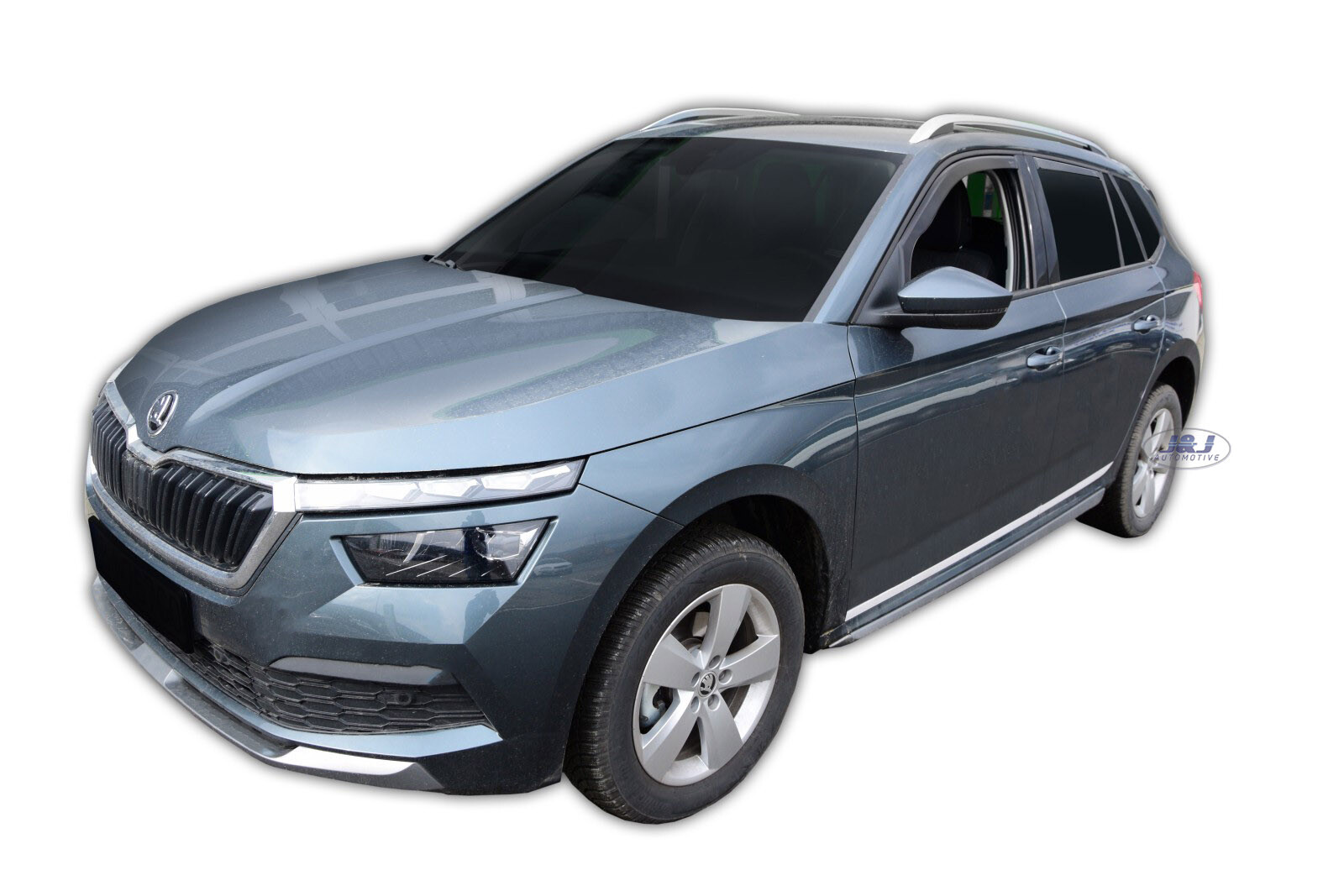 Déflecteurs de vent teintés anti-bruit pour Skoda Kamiq 5-portes