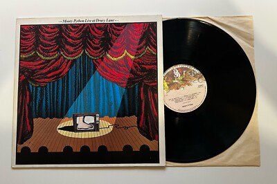 MONTY PYTHON - LIVE AT DRURY LANE - VINYL LP ALBUM 1974 VG+