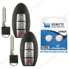 2 Replacement for Nissan 2013 2014 2015 2016 Pathfinder Remote Car Entry Key Fob