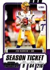 JOE BURROW 2021 Panini Contenders DP Season Ticket #18 Cincinnati Bengals