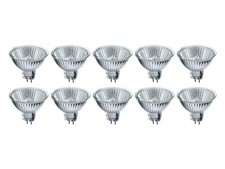 10er-Pack 10W MR16 Halogen-Spot-Glühbirnen GU5.3 12 V 36° 51x45 mm warmweiß 2900K