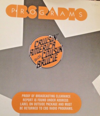 RADIO SHOW: CRUISIN AMERICA 9/7/90 SAM COOKE, GUESS WHO, FABIAN, BEN E KING,DION