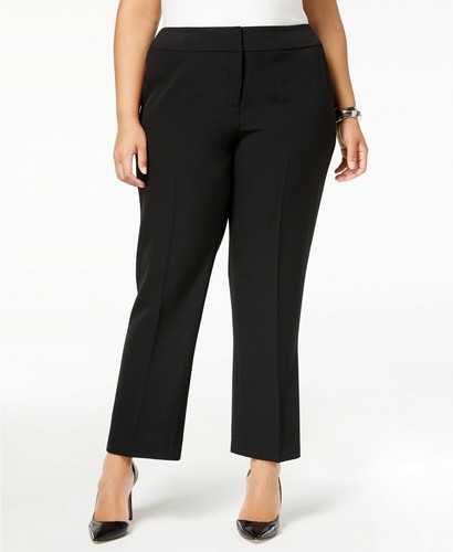 Kasper Kate Black Classic Fit Straight 