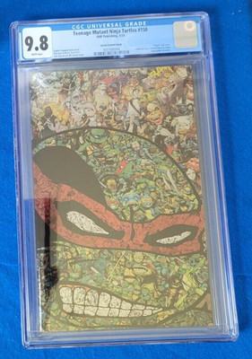 TMNT #150 IDW Publishing 2024 Kevin Eastman Mr. Garcin C2E2 Collage Foil Variant