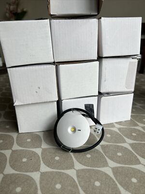 10er Pack, LED Notstrahler 3,2V DC, 4 Draht Außendurchmesser 50mm