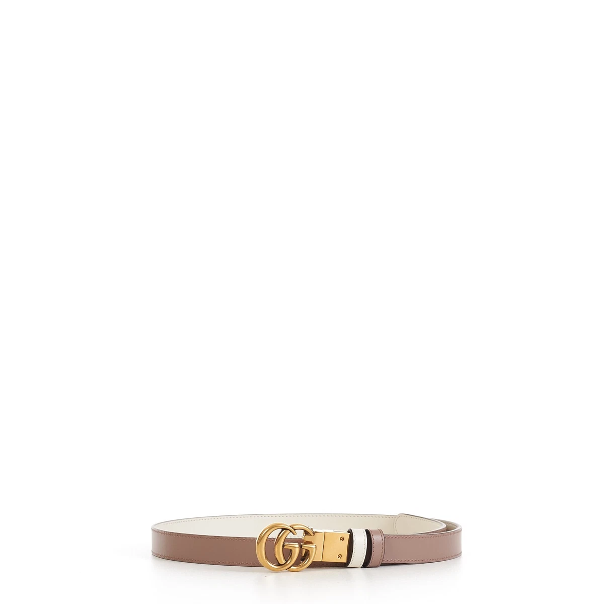 NEW GUCCI GG Marmont reversible thin belt 