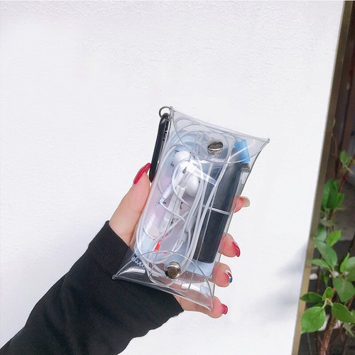Custodia Protettiva Portachiavi Bag Charm per Labubu 1.Generazione, Protective Trasparente PVC Borsa per Labubu Doll, Installazione Semplice, Moderna e Durevole, Proteggi la Tua Bambola