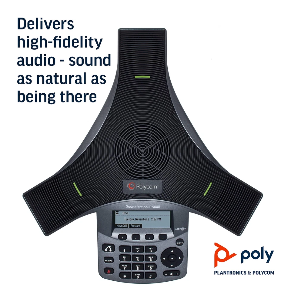 Polycom SoundStation IP5000 SIP conference phone - Bild 4 von 4