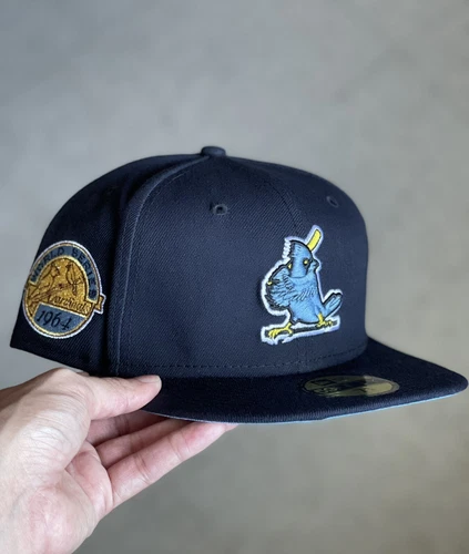 7 1/4 Hat Club Exclusive New Era 59FIFTY “Navy Icy” St. Louis Cardinals